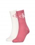 Calvin Klein Jeans γυναικείες αθλητικές κάλτσες CKJ Women Sock Monogram (Συσκ. 2 ζεύγη)-701228811-005